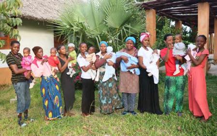 As nossas "Mães" com os bebés