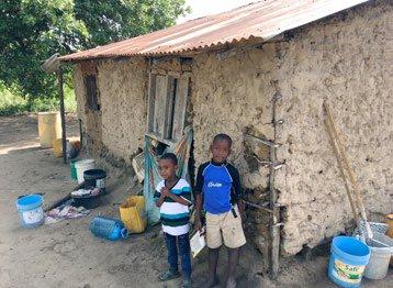 A casa da vizinha antes