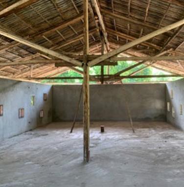 Reconstrução da escola