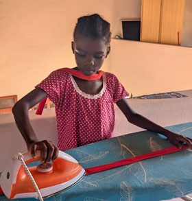 Planchar es parte de coser